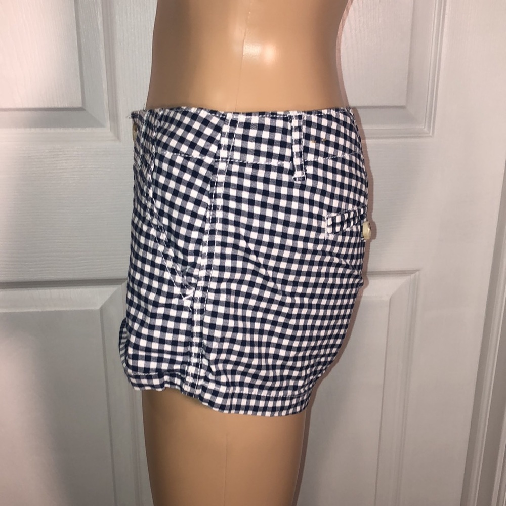 Hollister Blue/White Shorts 7/28 - Picture 3 of 7